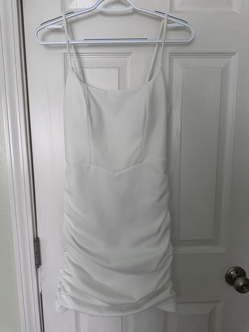 next Cream Spaghetti-Strap Maxi Dress